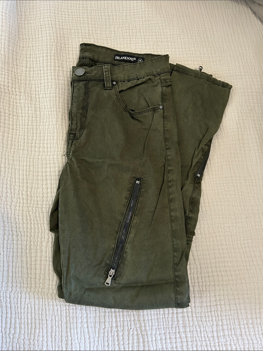 Blank NYC Pants in Olive